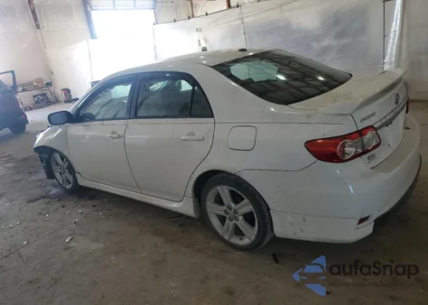 2013 Toyota Corolla Base z USA, uszkodzony, nr VIN 5YFBU4EE2DP130771